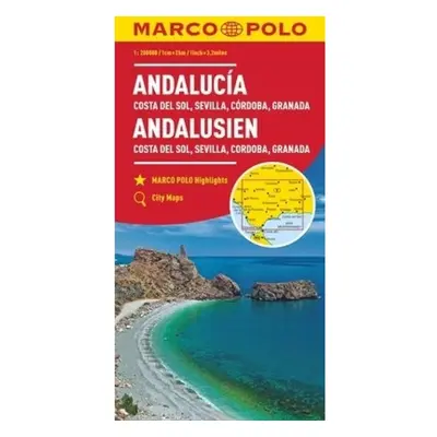 Andalusia, Costa Del Sol, Seville, Cordoba, Granada Marco Polo Map MAIRDUMONT GmbH & Co. KG