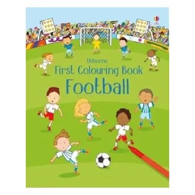 First Colouring Book Football Usborne Publishing