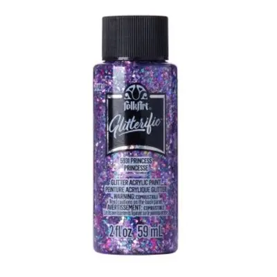 FolkArt Glitterific Acrylic Paint - Třpytivá akrylová barva 59 ml Glitterific: Princess Folkart