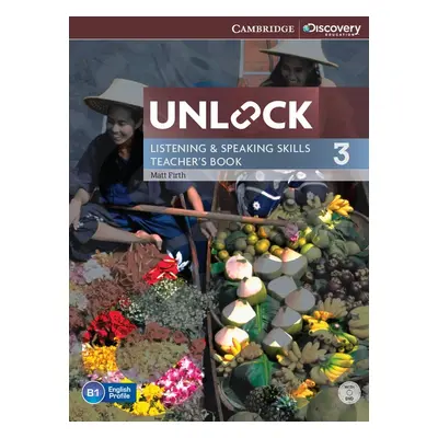 Unlock 3 Listening a Speaking Skills Teacher´s Book with DVD Cambridge University Press