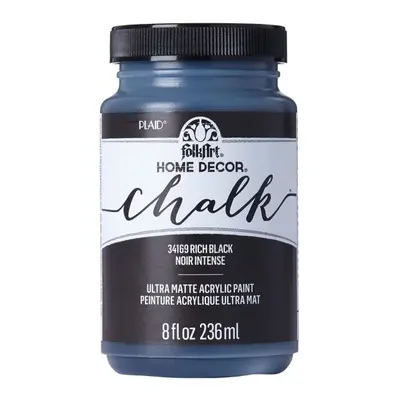 FolkArt Home Decor Chalk - černá - 236 ml Folkart