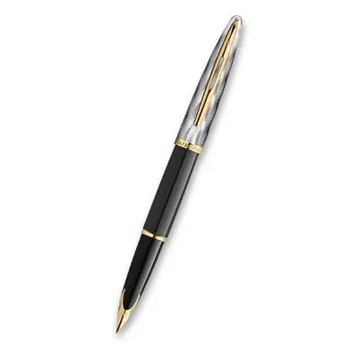 Waterman Carne Reflections of Paris SE DLX Black GT plnicí pero hrot F Waterman