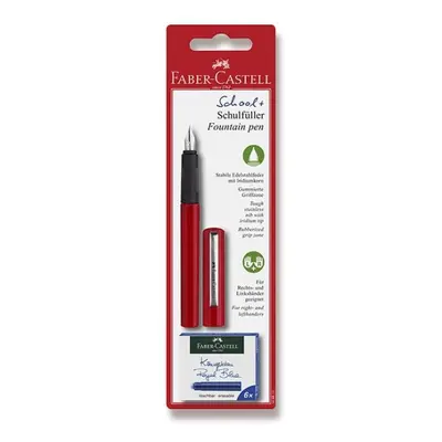 Bombičkové pero Faber Castell červené + 6 bombiček BL Faber-Castell