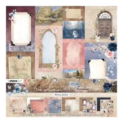 Sada scrapbookových papírů Studio Light, 30,5 x 30,5 cm – Feelings of Freedom Aladine