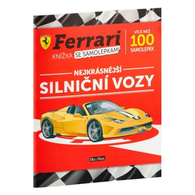 FERRARI, silniční vozy – Kniha samolepek Presco Group