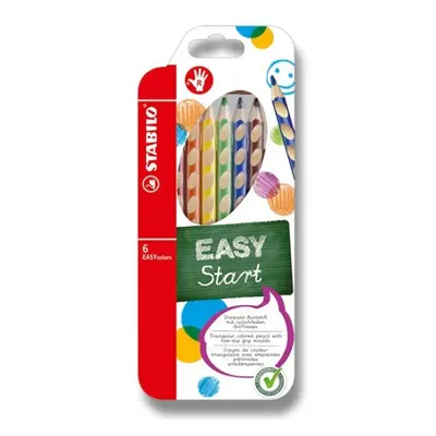 Pastelky EASYcolors pravák 6 barev Stabilo