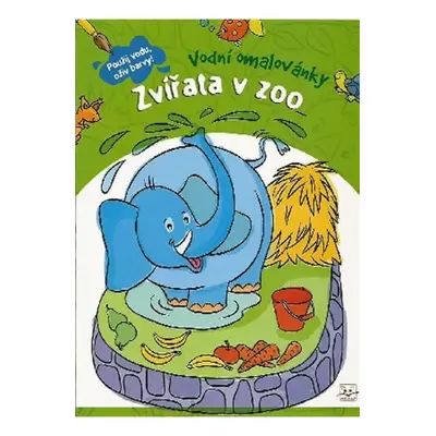 Vodní omalovánky - Zvířata v zoo Aksjomat s.r.o.