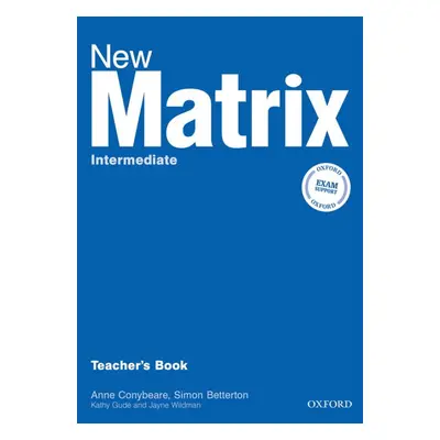 #New Matrix Intermediate Teacher´s Book Oxford University Press