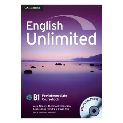 English Unlimited Pre-Intermediate Coursebook with e-Portfolio Cambridge University Press