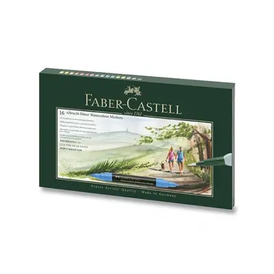 Popisovače Faber Castell Albrecht Dürer Akvar dárk.sada 16ks Faber-Castell