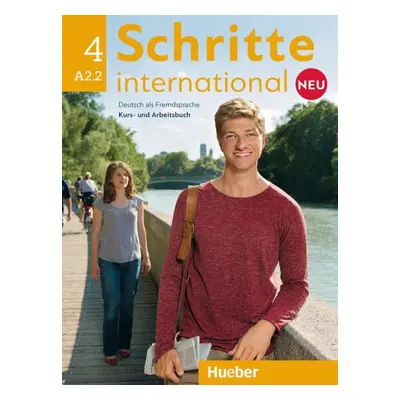 Schritte international Neu 4 Kursbuch + Arbeitsbuch mit Audio-CD Hueber Verlag