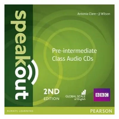 Speakout 2nd Edition Pre- Intermediate Class CDs (2) Pearson