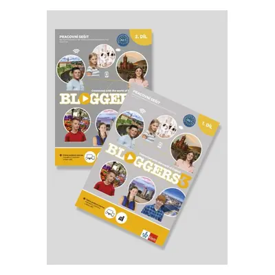 Bloggers 3 (A2.1) - 2dílný pracovní sešit + žákovská licence Klett nakladatelství