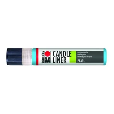 Marabu Candle Liner na svíčky - světle modrý 25 ml Pražská obchodní společnost, spol. s r.o.