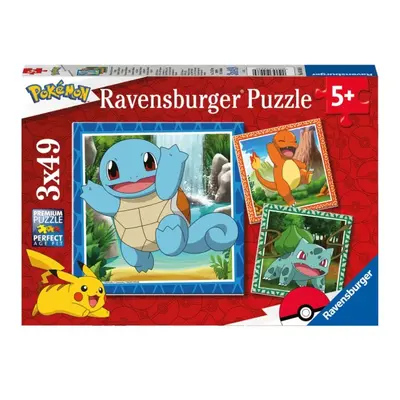 Vypusťte Pokémony 3x49 dílků Ravensburger