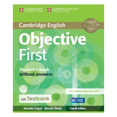 Objective First Student´s Book without Answers + CD-ROM + Testbank Cambridge University Press