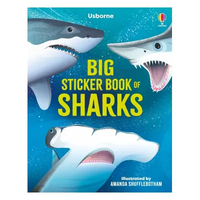 Big Sticker Book of Sharks Usborne Publishing