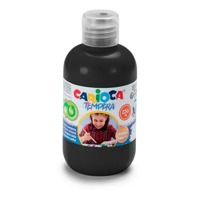 Carioca Temperové barvy 250 ml Barva: Černá Carioca