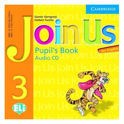 Join Us for English 3 Pupils Book Audio CD Cambridge University Press