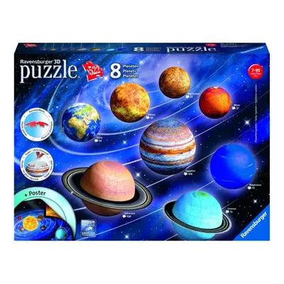 Planetární soustava; 522 dílků 3D Ravensburger