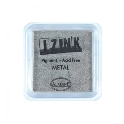 Razítkovací polštářek AladineIZINK EMBOSSING - metal silver, stříbrná Aladine