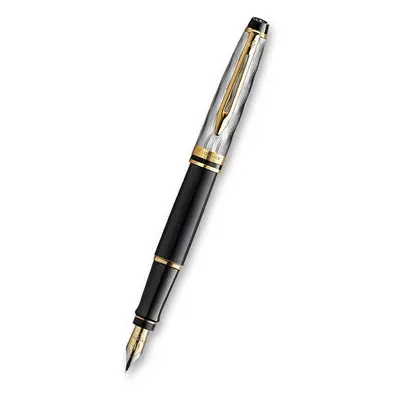 Waterman Expert Deluxe Black GT sada plnicí pero a pouzdro Waterman