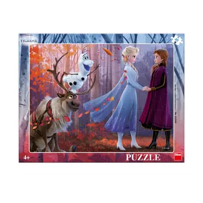 Puzzle Frozen II radost 40 dílků deskové DINO