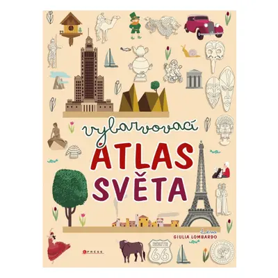 Vybarvovací atlas světa CPRESS