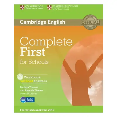 Complete First for Schools Workbook without answers with Audio CD výprodej Cambridge University 