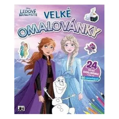 Ledové království - Velké omalovánky JIRI MODELS a. s.