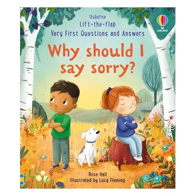 Very First Questions a Answers: Why should I say sorry? Usborne Publishing