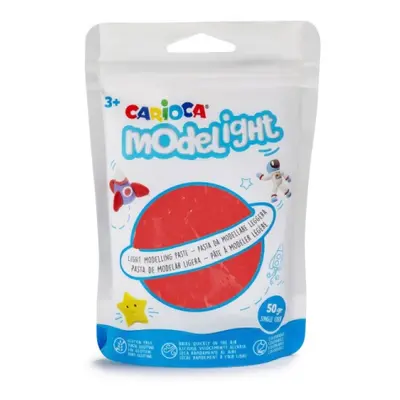 Carioca Modelovací hmota Modelight 50g Barva: Červená Carioca