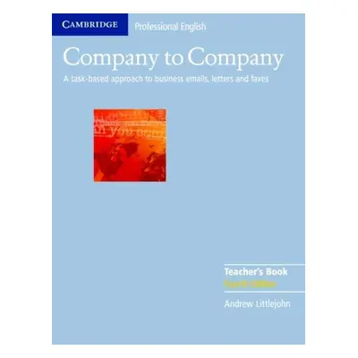 Company to Company 4th Edition Teacher´s Book Cambridge University Press