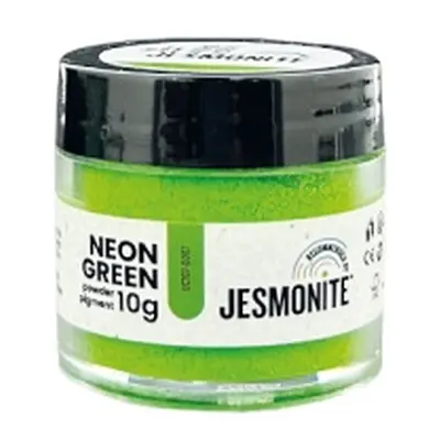 Jesmonite neonový práškový pigment 10 g - zelená Jesmonite