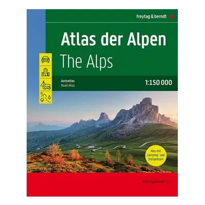 Atlas der Alpen 1:150 000 Autoatlas Freytag-Berndt und Artaria KG