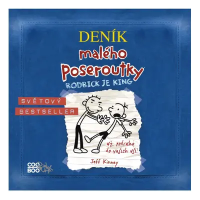 Deník malého poseroutky 2 (audiokniha) COOBOO