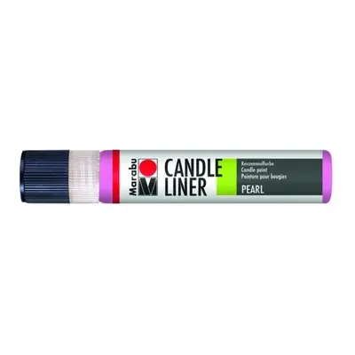 Marabu Candle Liner na svíčky - růžový 25 ml Pražská obchodní společnost, spol. s r.o.