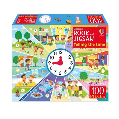 Usborne Book and Jigsaw Telling the Time Usborne Publishing