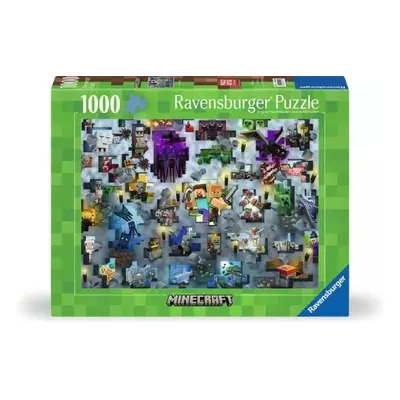 Challenge Puzzle: Minecraft 1000 dílků Ravensburger