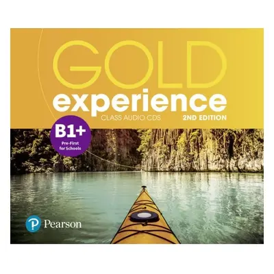 Gold Experience B1+ Class CDs, 2nd Edition Edu-Ksiazka Sp. S.o.o.