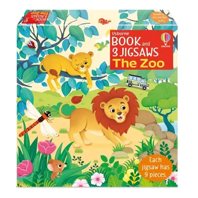 Usborne Book and 3 Jigsaws: The Zoo Usborne Publishing