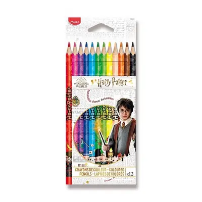 Pastelky Maped Color'Peps Harry Potter 12 barev Maped