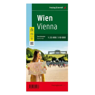 Vídeň 1:25 000 / 1:10 000 / plán města Freytag-Berndt und Artaria KG