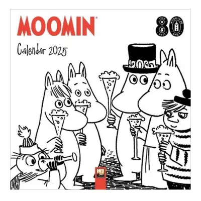 Moomin: Comic Strip Mini Wall Calendar 2025 (Art Calendar) Flame Tree Publishing