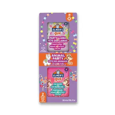 Sada Elmer´s Animal Party Gue 236,5 ml, 2 ks ELMER´S