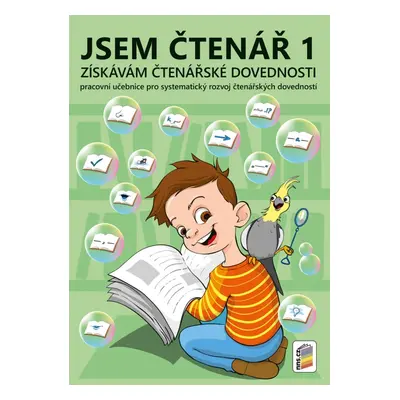 Jsem čtenář 1 - získávám čtenářské dovednosti (barevný, doporučeno pro 2. ročník)2-70 NOVÁ ŠKOLA