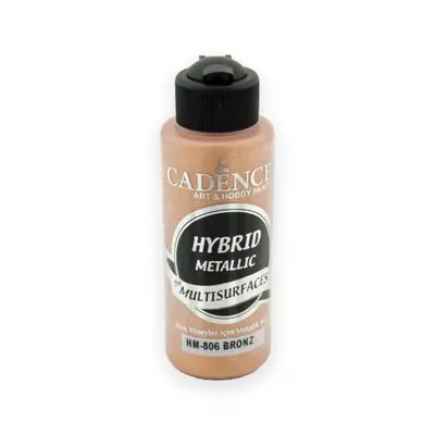 Metalická barva na všechny povrchy Cadence Hybrid Metallic 70 ml - bronze bronzová Aladine