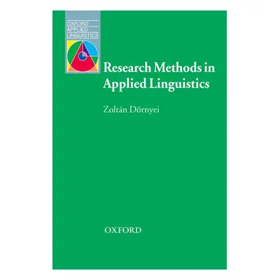 Oxford Applied Linguistics Research Methods in Applied Linguistics Oxford University Press