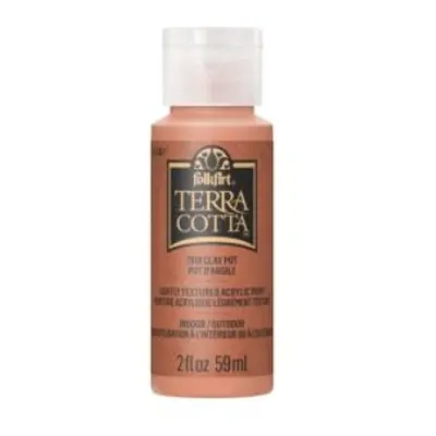 FolkArt Terra Cotta Acrylic Paint - 58 ml Folkart terr: CLAY POT TERRA COTTA Folkart