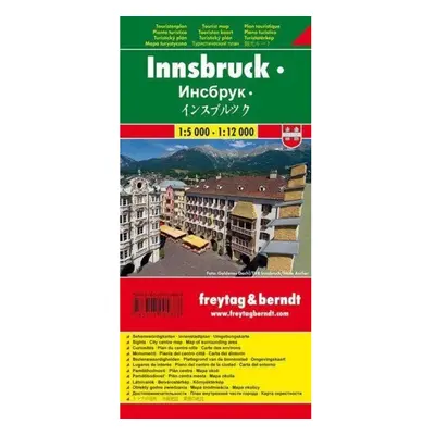 Innsbruck1:5 000-1:12 000 / plán města FREYTAG-BERNDT, spol. s r.o.